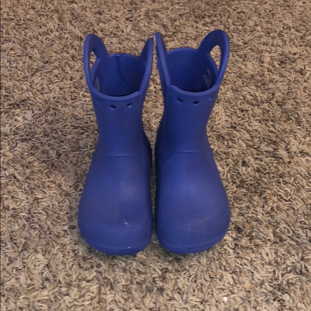 Crocs rain boots